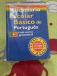 Dicionario escolar basico de portugues com anexo gramatical