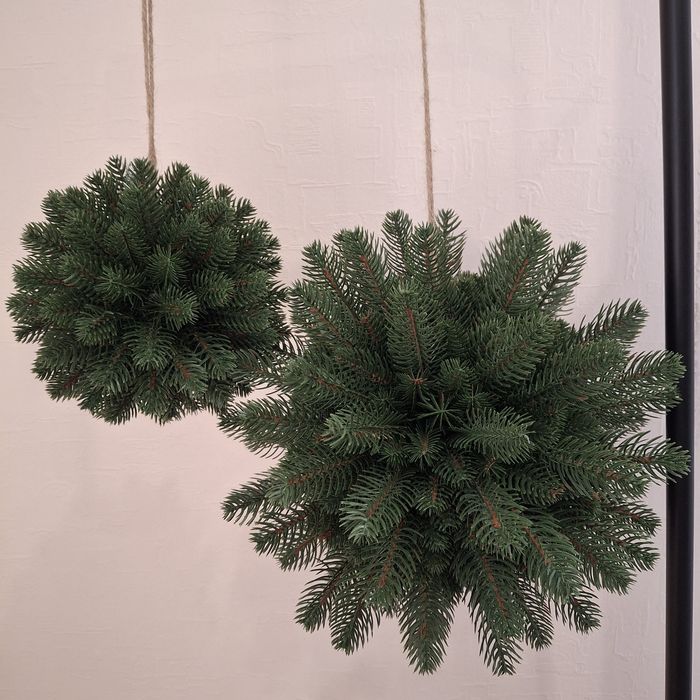 Новорічний декор. Куля підвісна