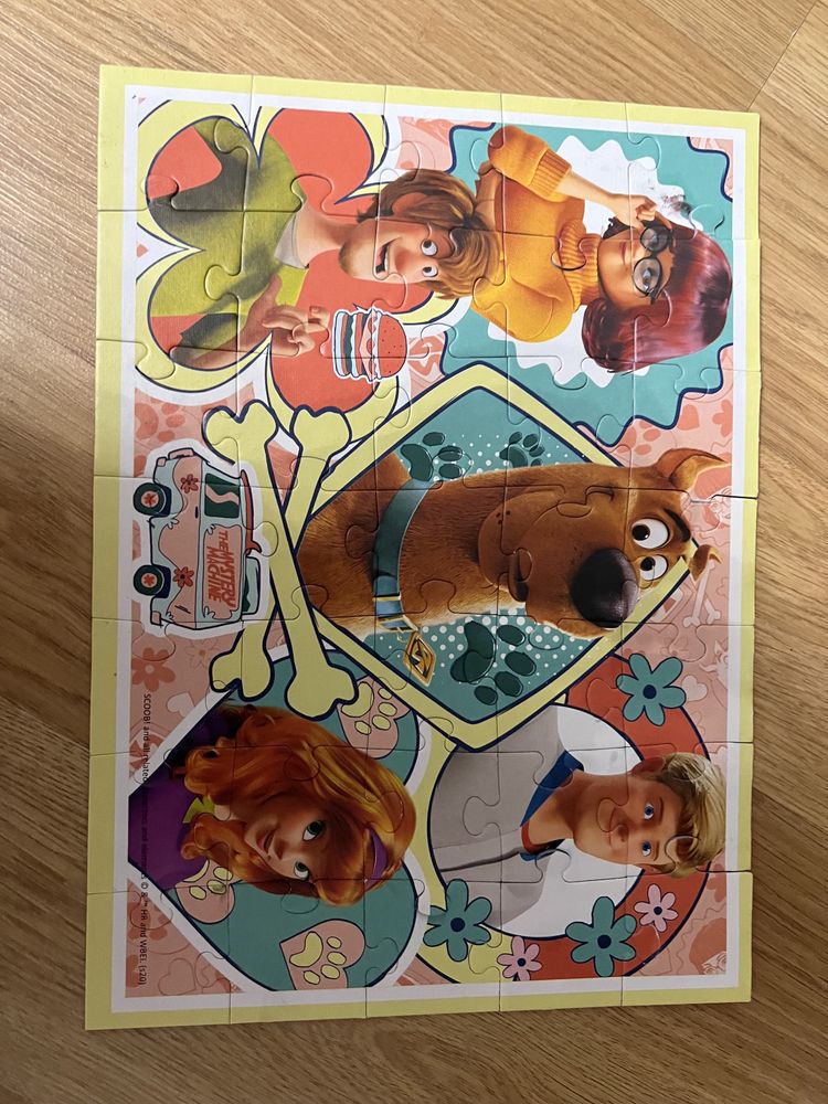 Puzzle trefl scooby doo