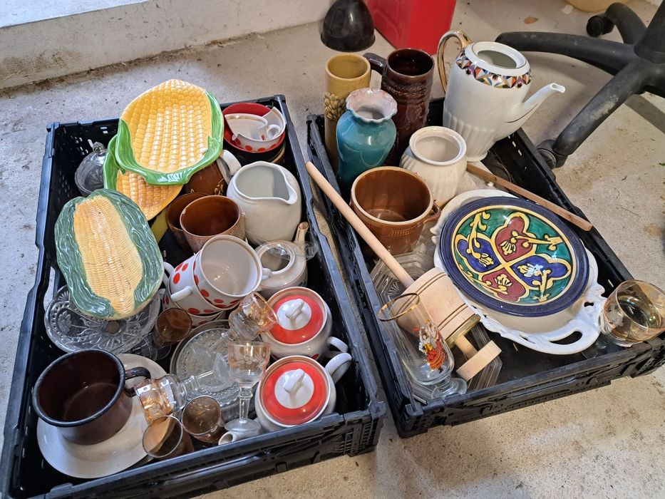 Stara porcelana , szkło,  antyki , starocie , antyki prl