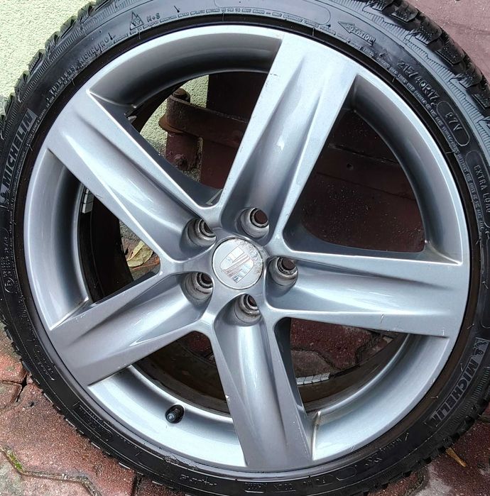 Alufelgi zima 17 5x100 Org Seat Ibiza Leon VW Polo Golf IV Skoda Fabia