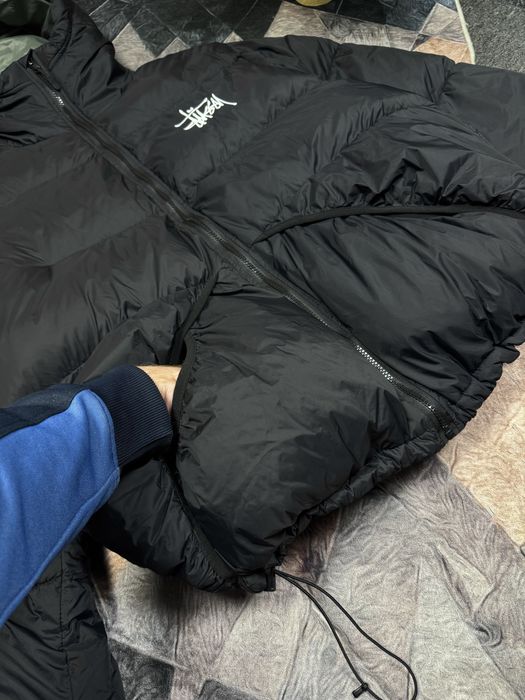 Пуховик Stussi зимова куртка розмір М/Л дивітся заміри