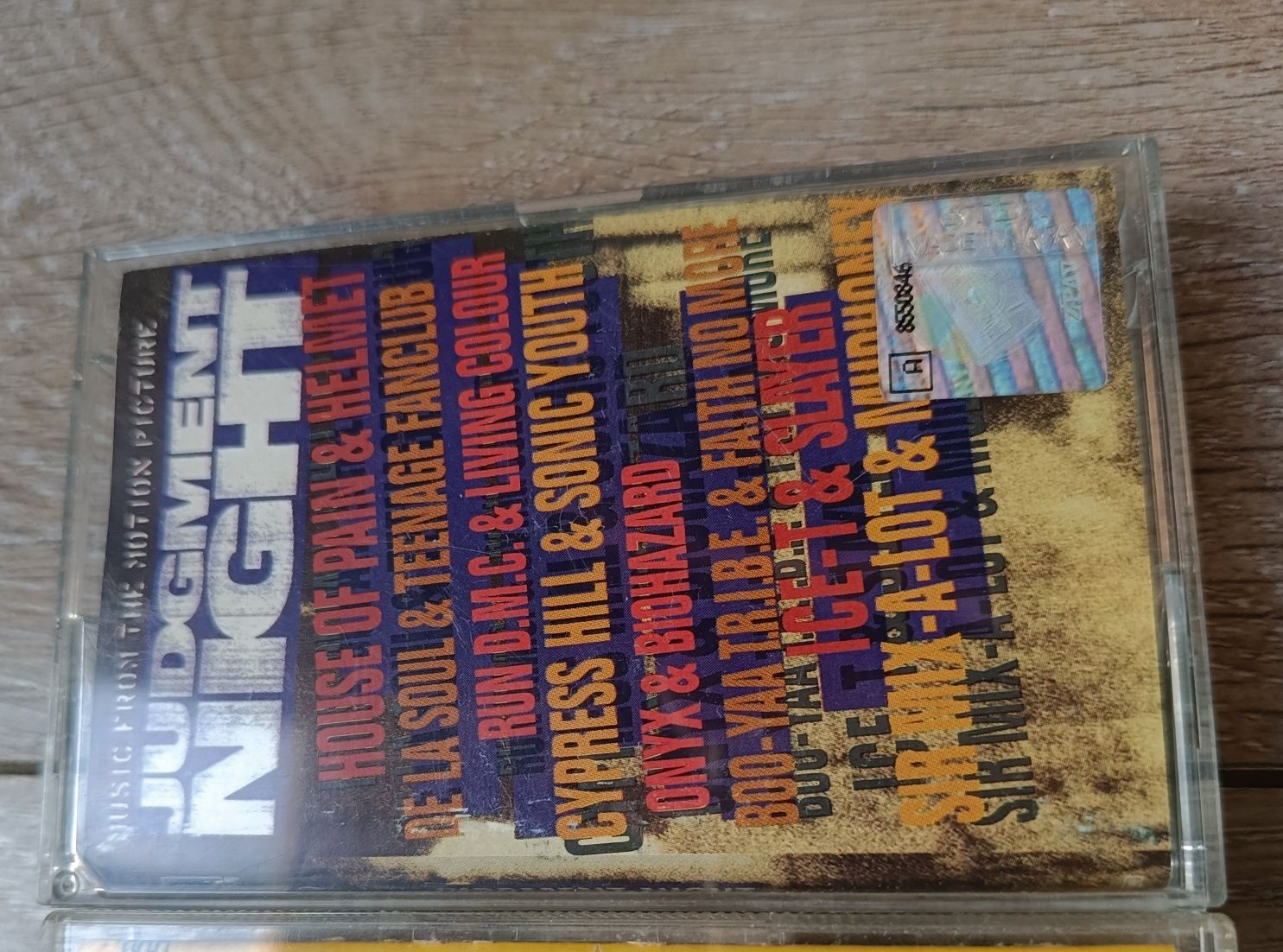 Kaseta magnetofonowa Soundtrack Judgment Night Music from the motion