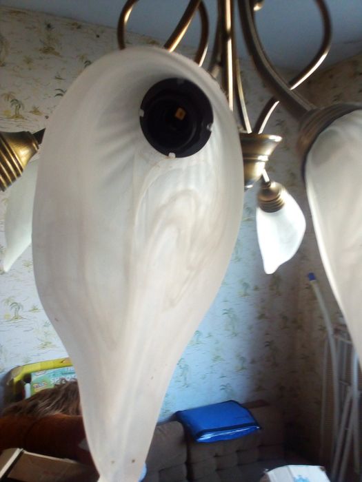 Люстра ексклюзивна з латуні обмін