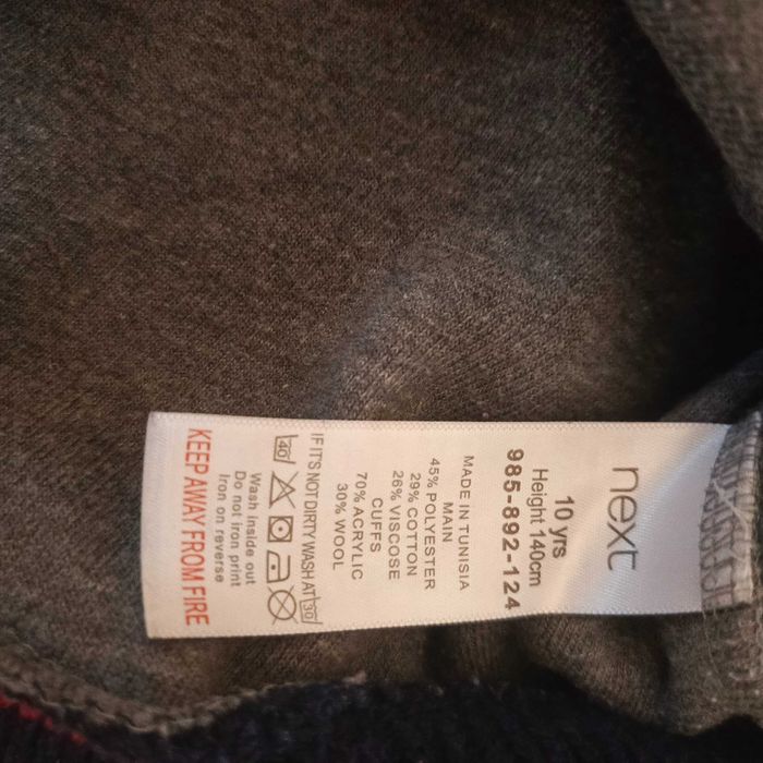 2 x sweter/ bluza dla dziewczynki r.140/146