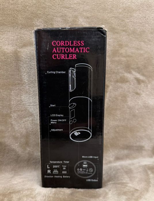 Автоматичний бездротовий стайлер для локонів