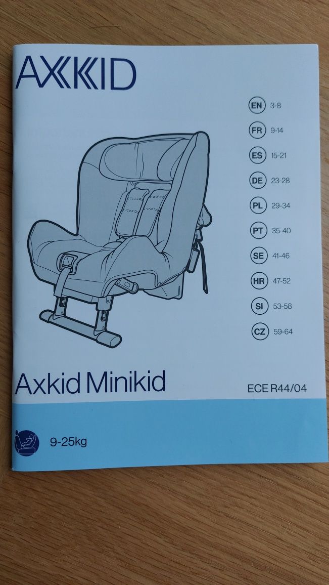 Fotelik Axkid Minikid (9-25kg)