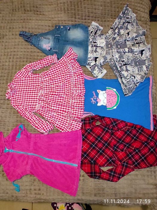 Duża paka ubrań dla dziewczynki