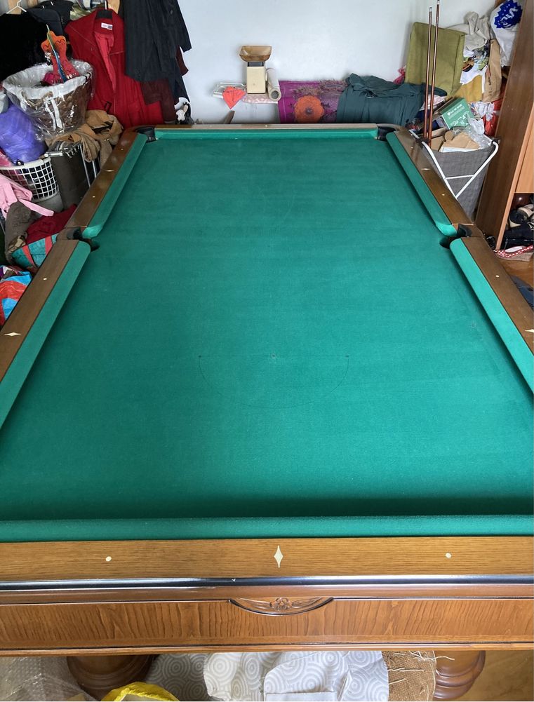 Mesa de bilhar snooker ping pong com tampo