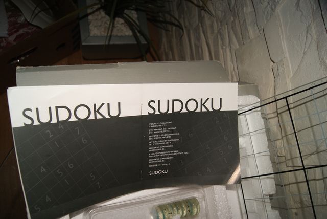 Sudoku gra logiczna szklana