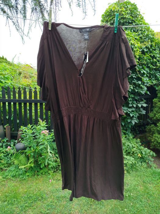 Nowa brązowa czekoladowa sukienka Spence Woman XL XXL