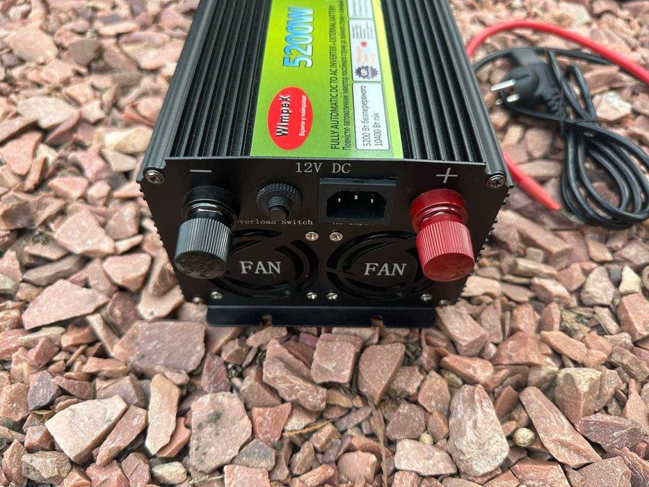 Преобразователь с функцией заряда 12v 5200вт Безперебійник Інвертор