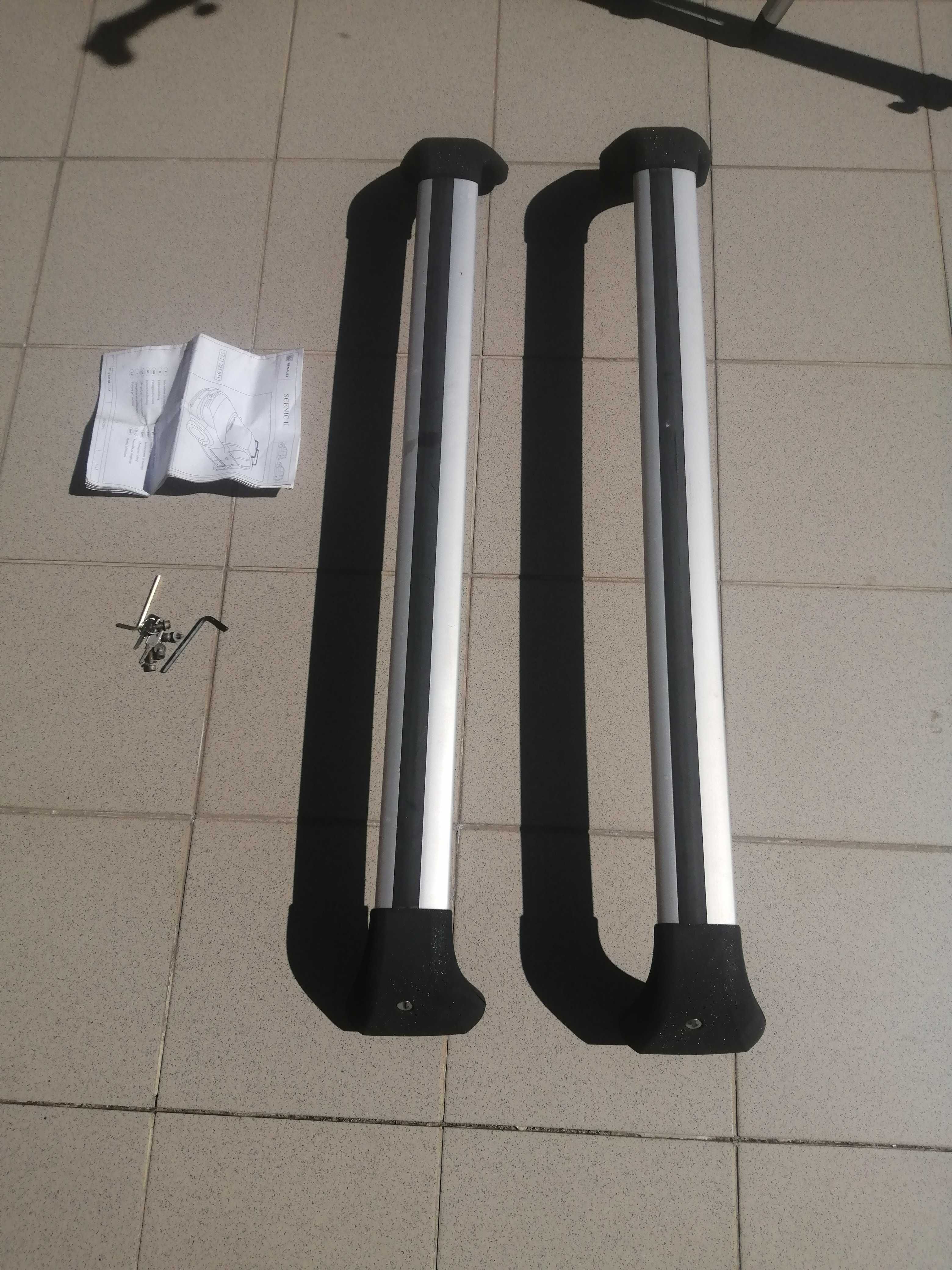 Barras tejadilho originais Renault Scenic II