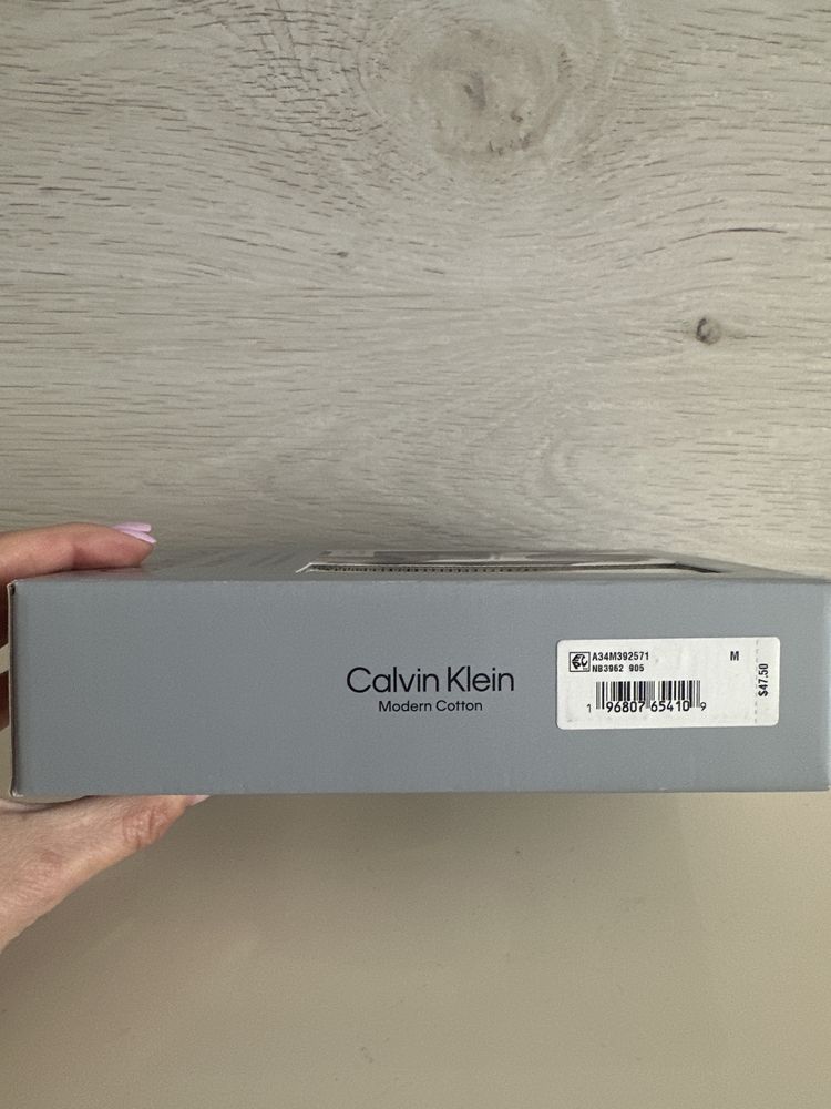 Чоловічі труси бріфи Calvin Klein мультипак 3шт