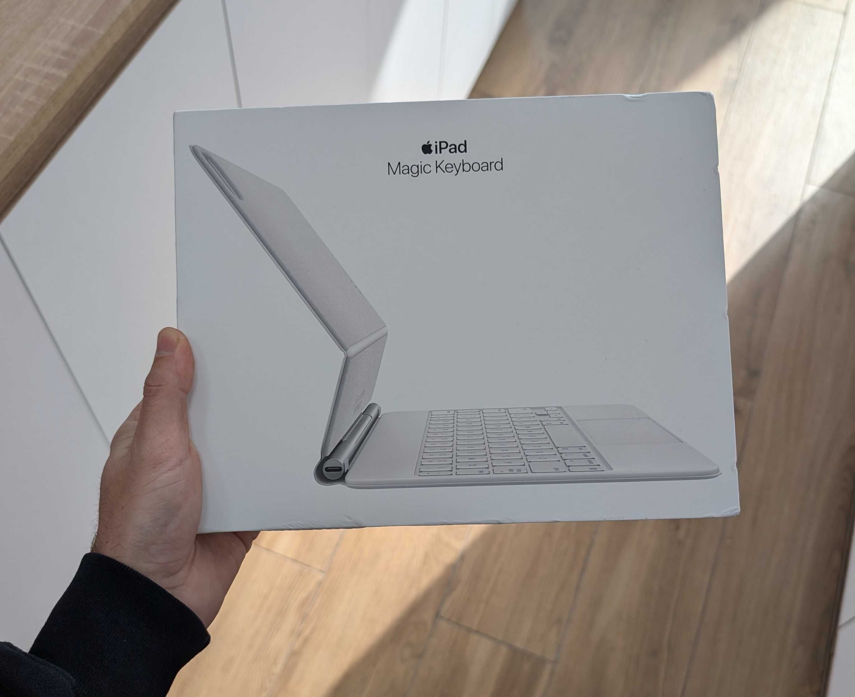 Клавіатура Magic Keyboard for iPad Pro 12.9‑inch White ShopusCenter