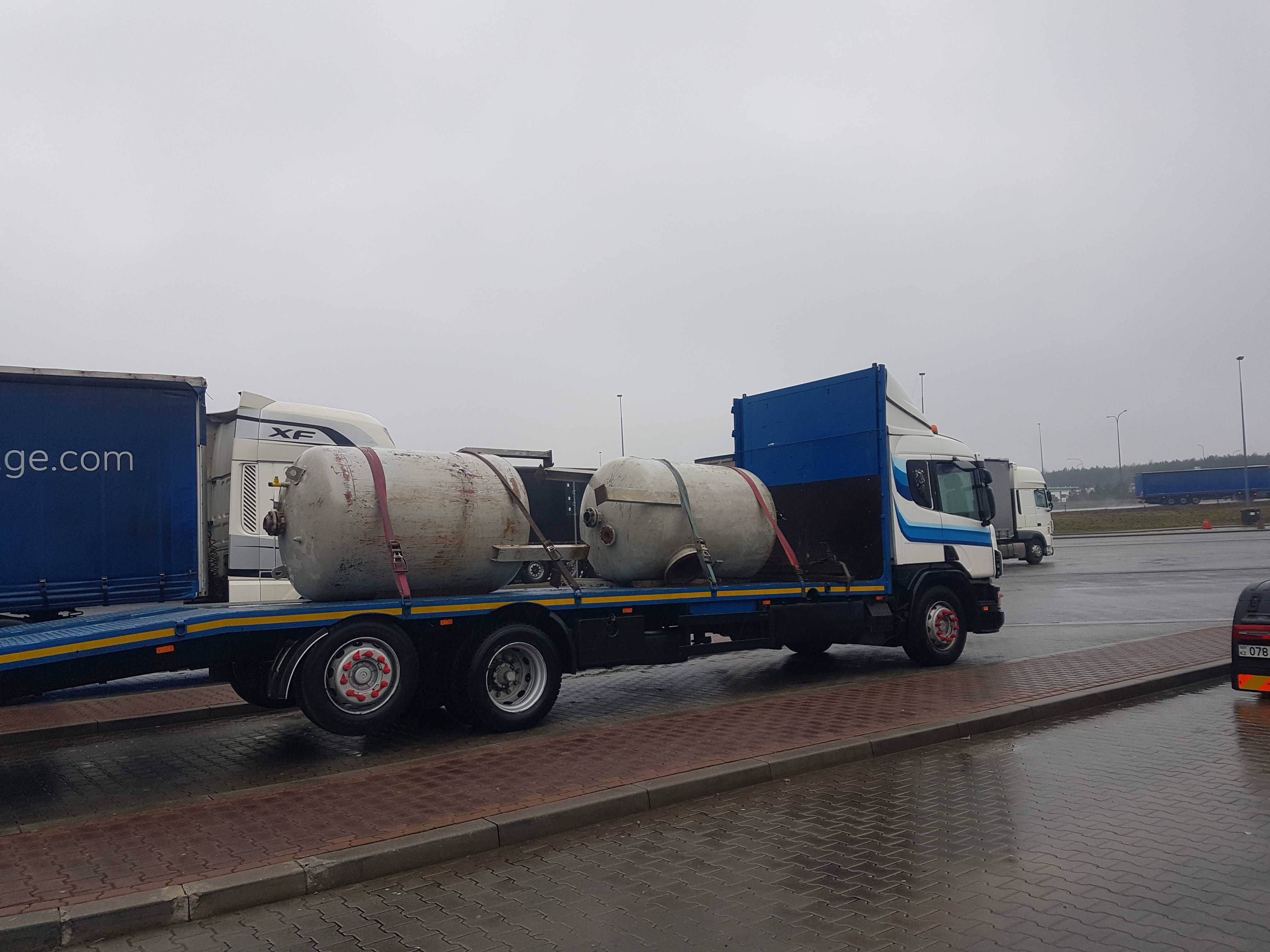 Zbiornik stalowy ciśnieniowy filtr odżelaziacz bufor asenizacjia 3.1m3