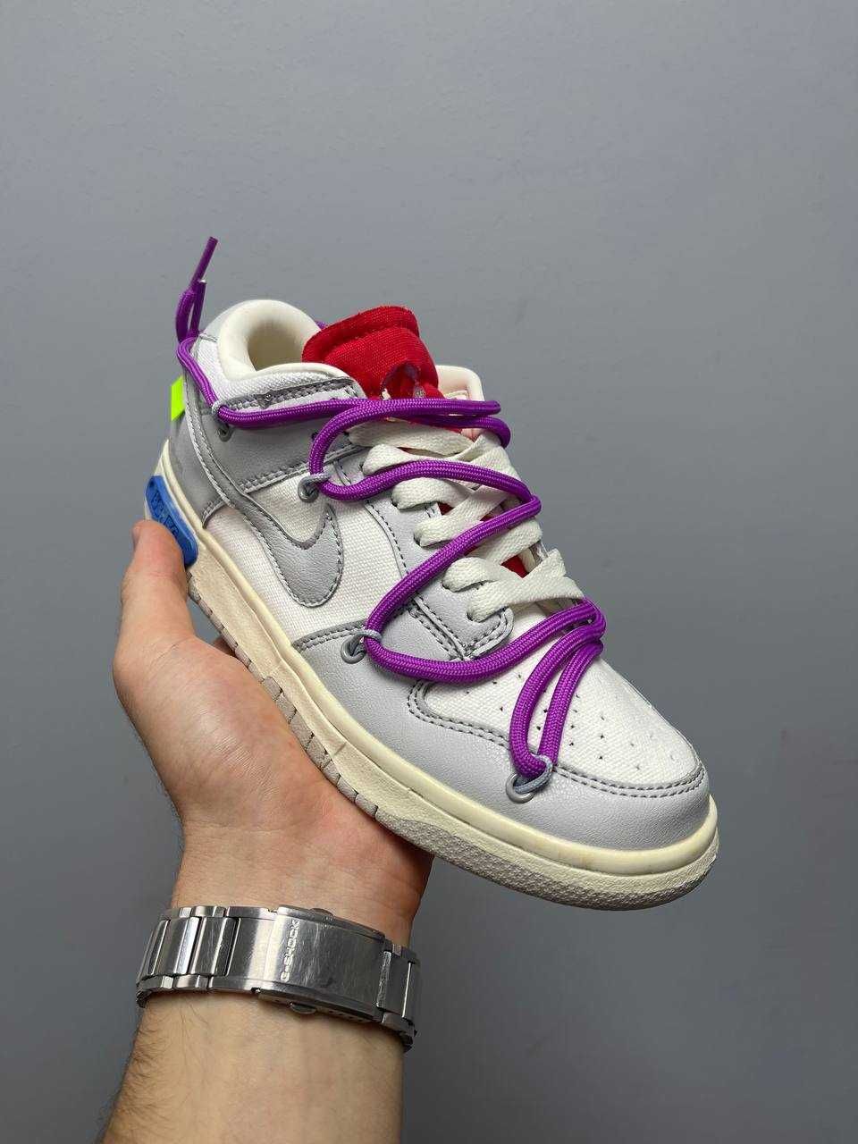 Чудові кросівки Nike Dunk Low Off-White Lot 45