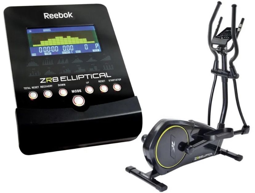 Trenażer eliptyczny elektromagnetyczny Reebok ZR8 120 kg