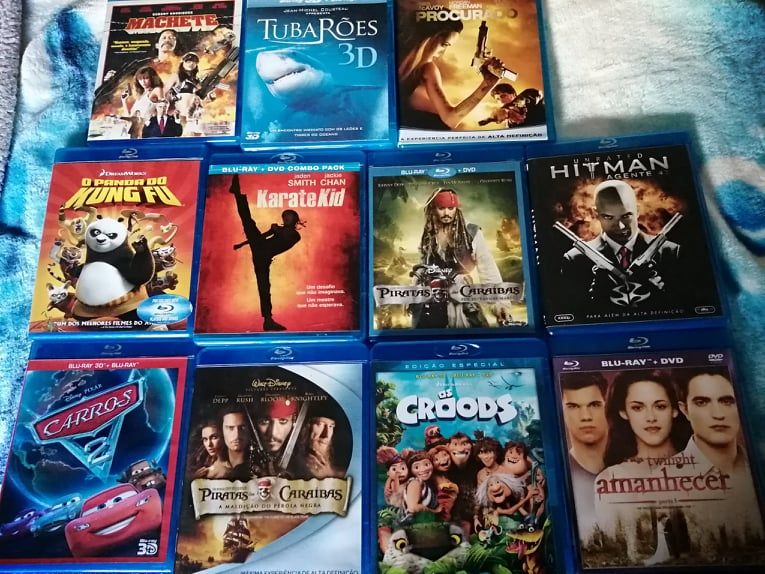 Blu Ray - Anuncio com 4 fotos