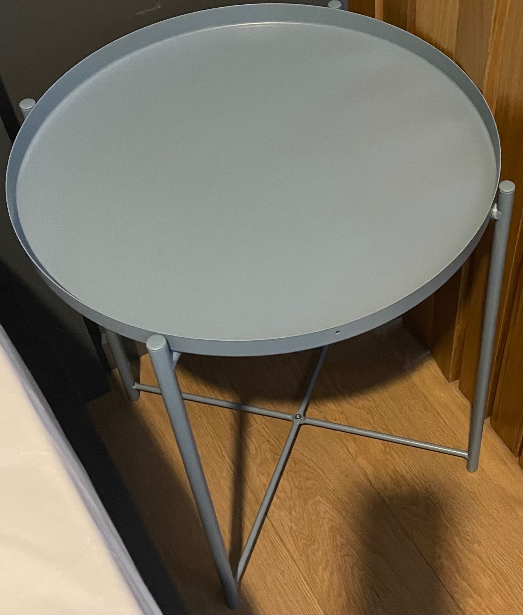 Mesa-tabuleiro, azul claro, IKEA