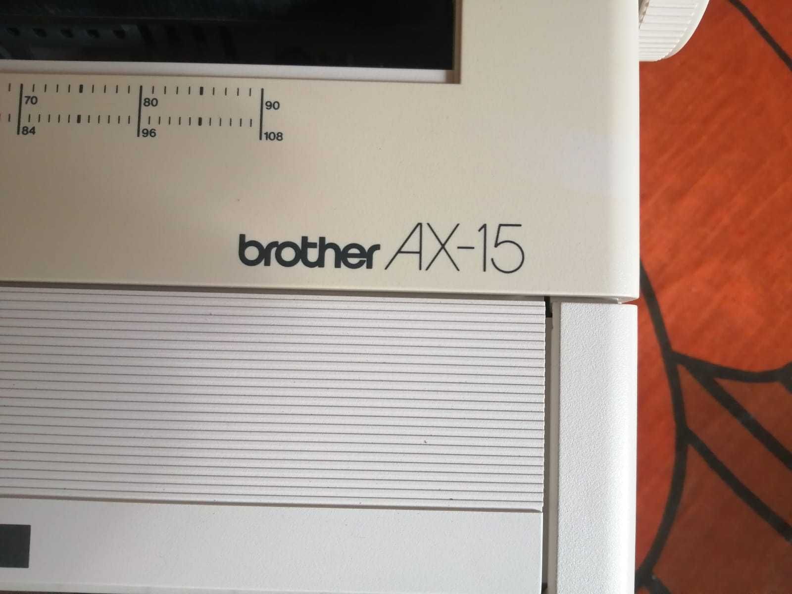 Máquina de Escrever Brother AX-15 elétrica