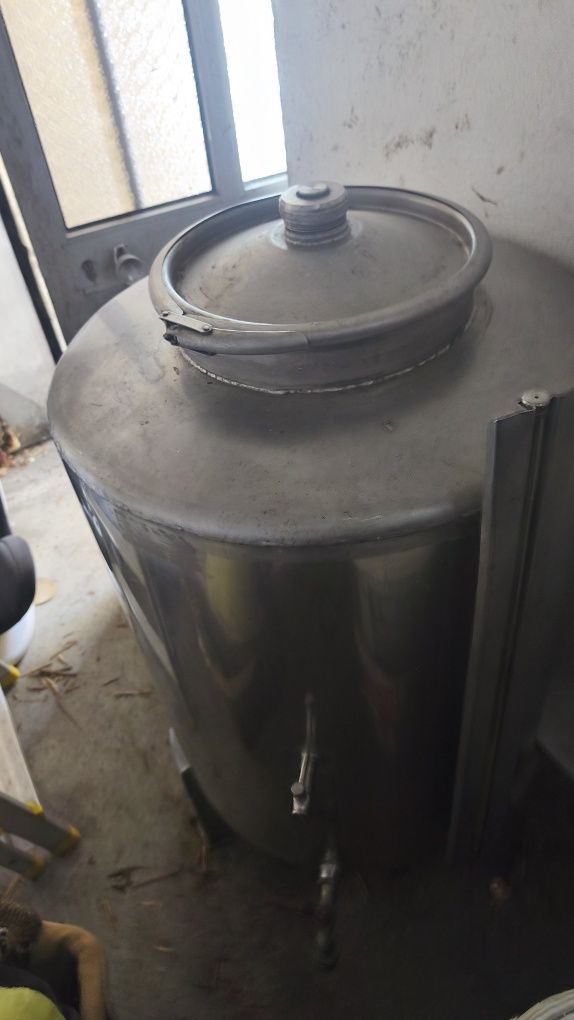Cuba em inox 200l