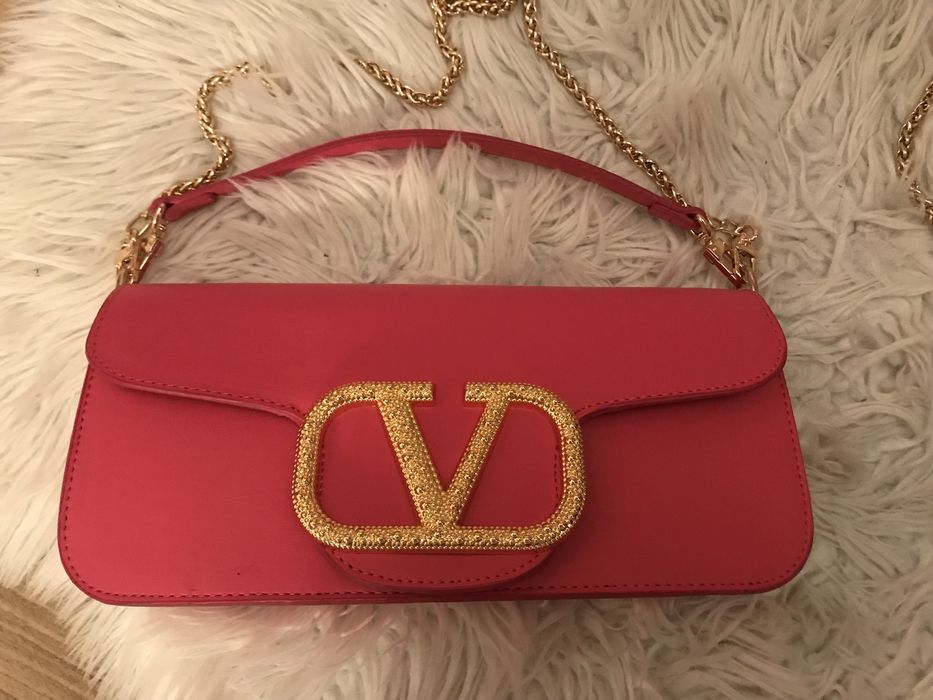 Torebka Valentino czarna rozowa 2 szt Nowe