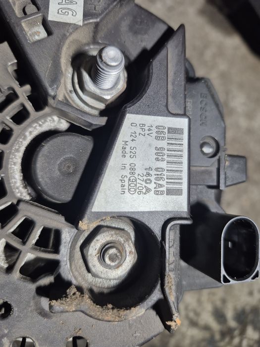 Alternator vw audi seat skoda 140a 1.6 1.8t 1.8 tsi 1.8 tfsi 2.0 tfsi