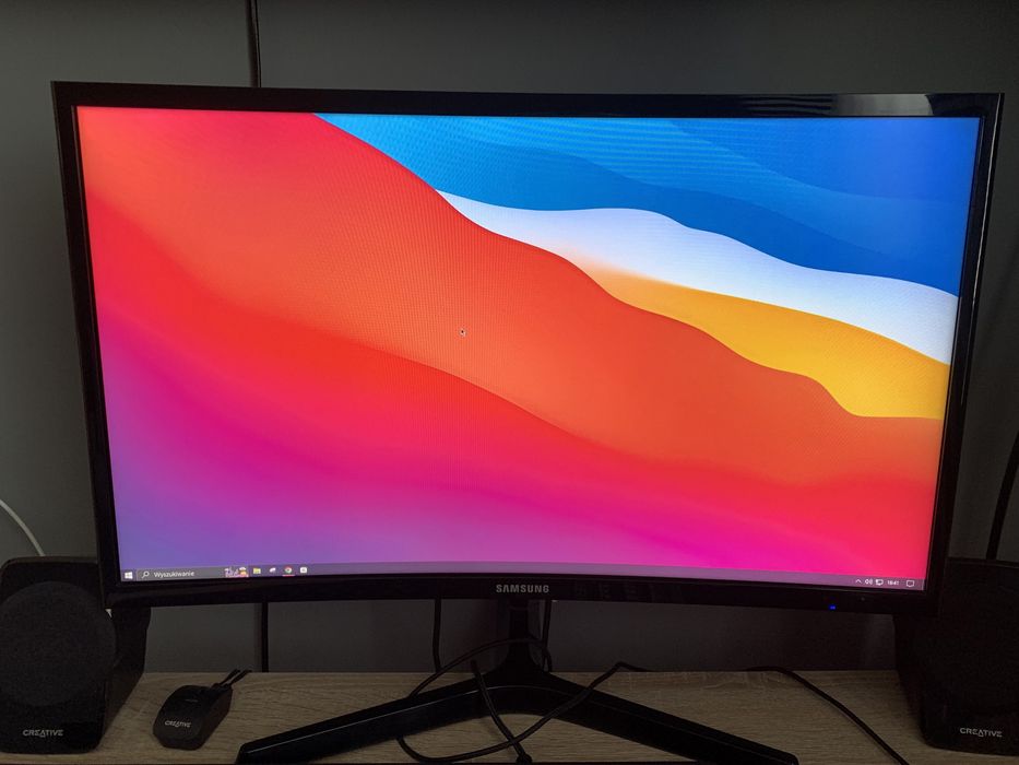 Monitor Samsung Curved 24 Cale 60 Hz