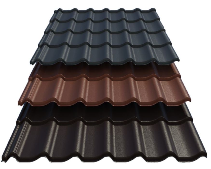 Металочерепиця та профіль, клікфальц(бітумна черепиця)