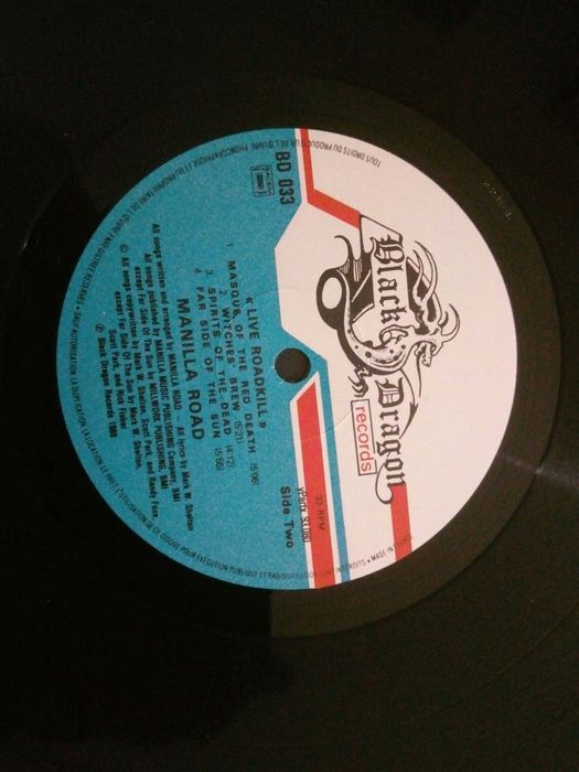 Manilla Road - " Roadkill " ... Lp em vinil