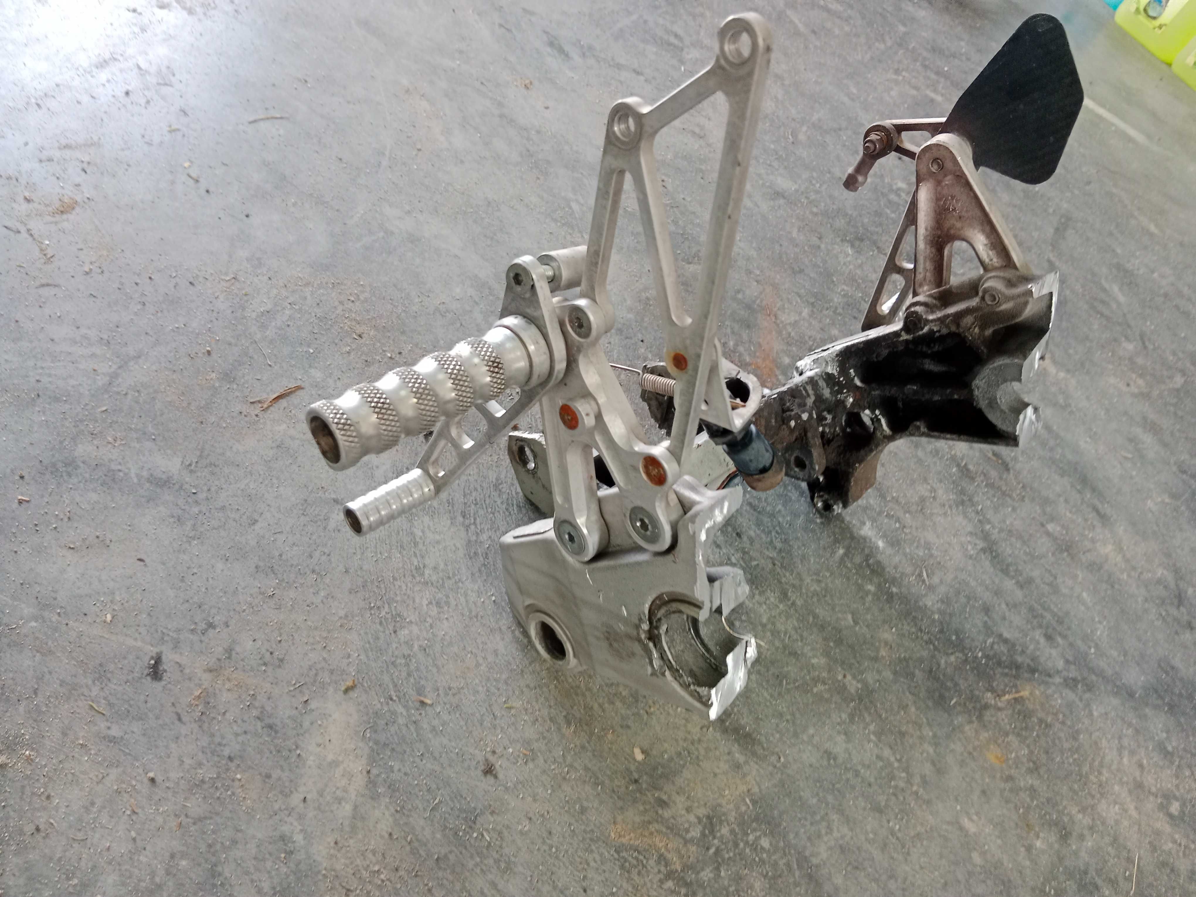 kawasaki zzr600 zzr 600 set sety kierowcy podnóżek podnóżki tuning