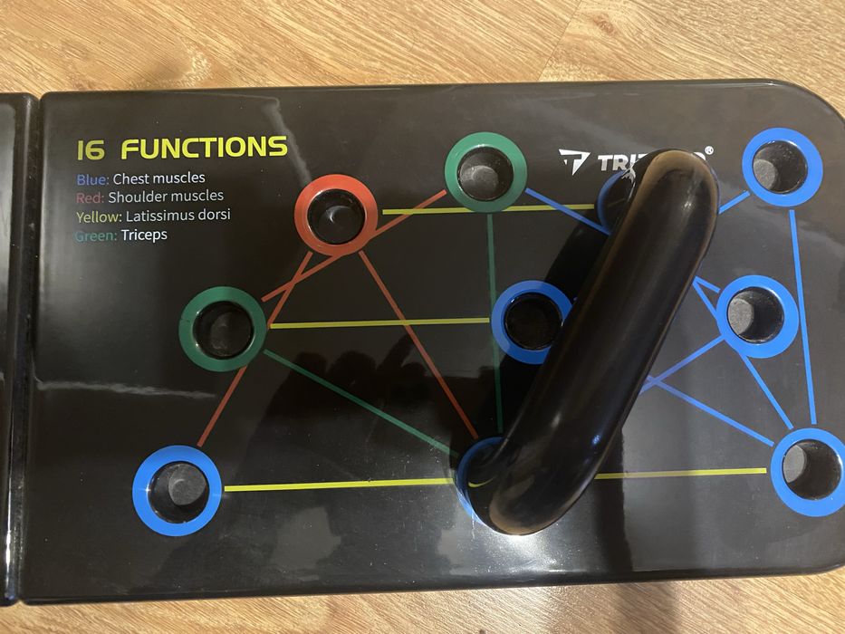 Deska do pompek z uchwytami 16w1