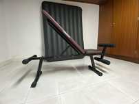 Banco de Musculação Dobrável, Inclinável, Abdominais - Bench 500 Fold