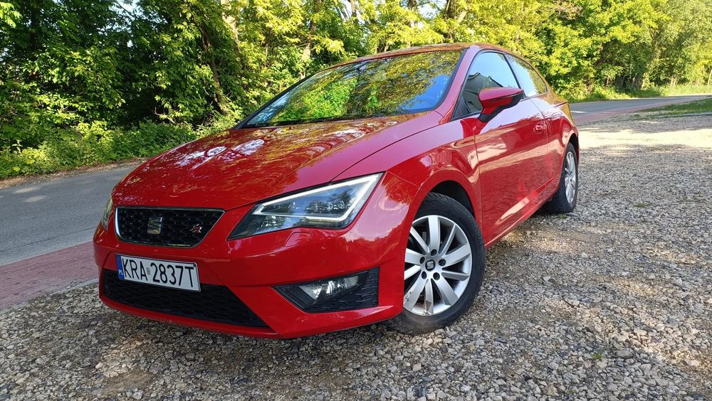 Seat Leon Klimatronic, Parktronic, Full LED, Półskóry, ISOFIX, Navi, Bluetooth