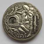 Монета із прихованим механізмом "Святий Грааль" колекція Hobo Nickel