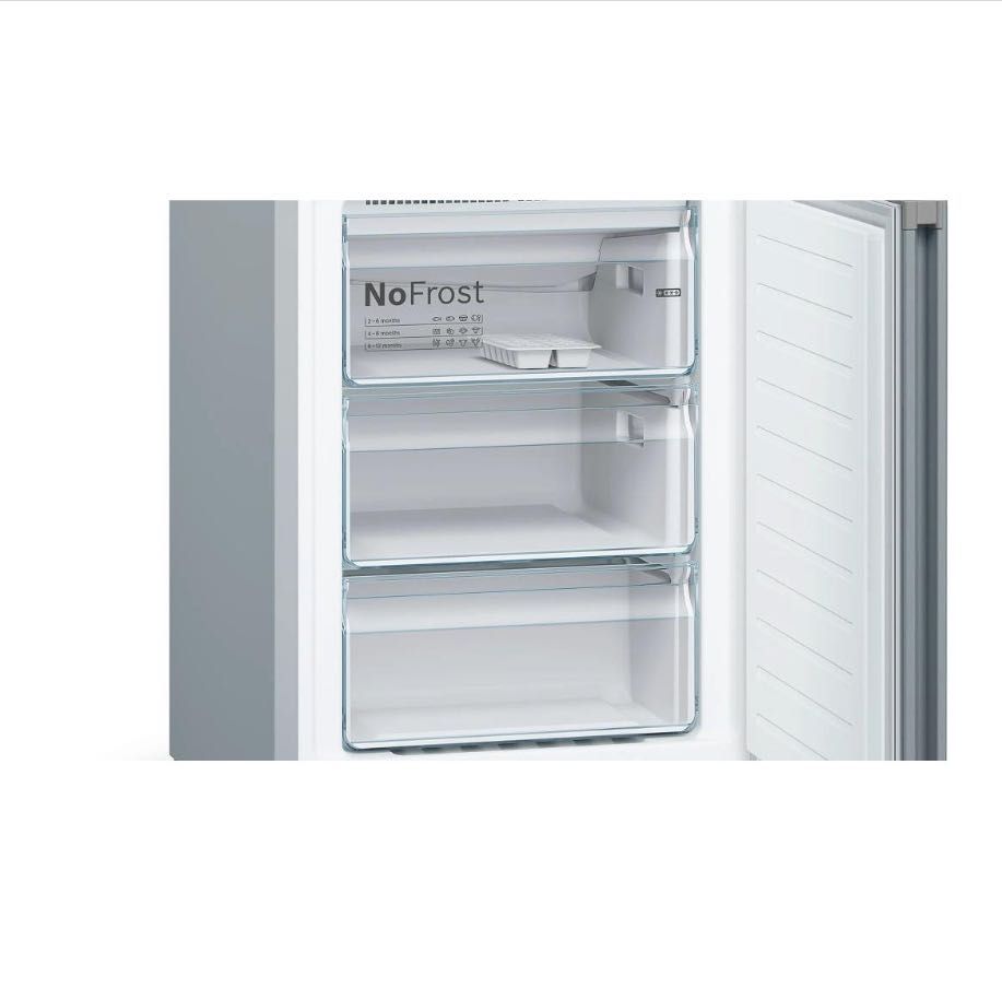 Холодильник з морозильною камерою BOSCH KGN39VLEB No Frost 203 см