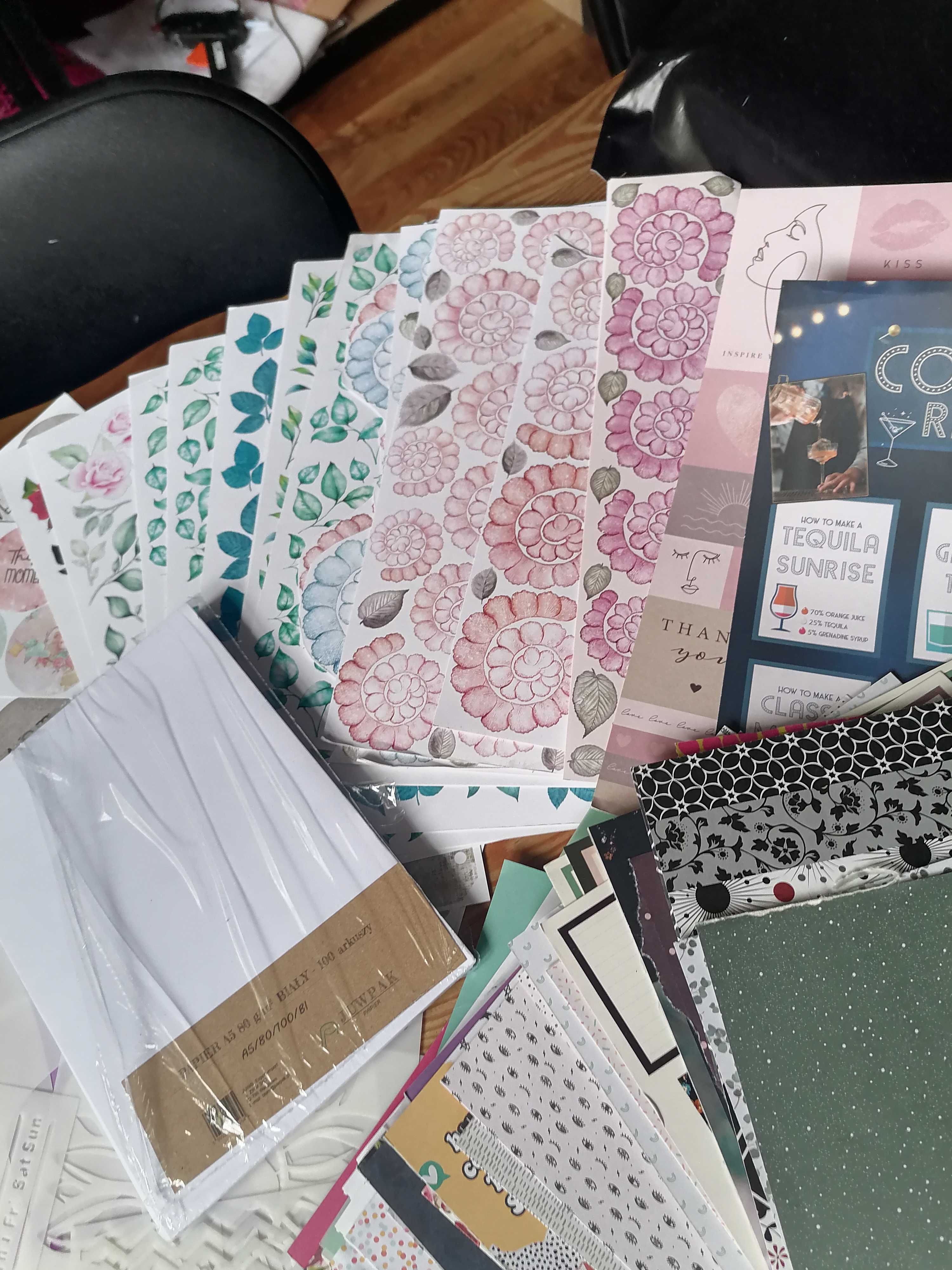 Zestaw przydasiów scrapbooking