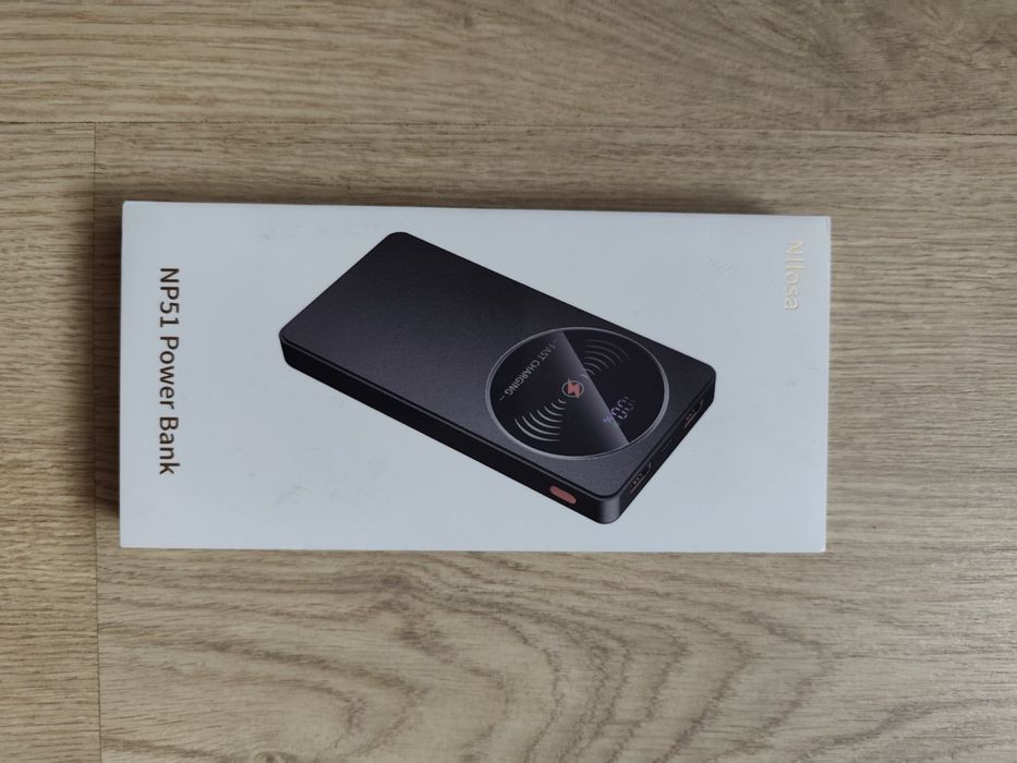 Портативний бездротовий зарядний пристрій Power Bank  10000mAh з USB-C