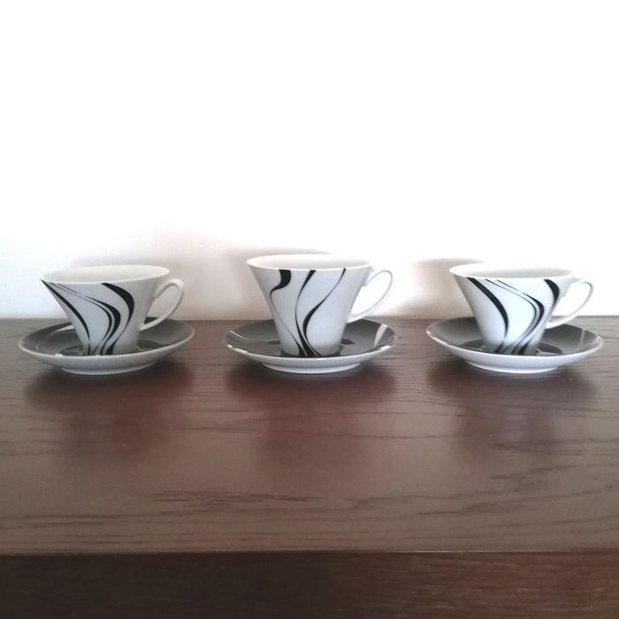 Chávenas da linha Jazz, da SPAL