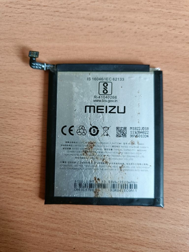 Аккумулятор Meizu note 8