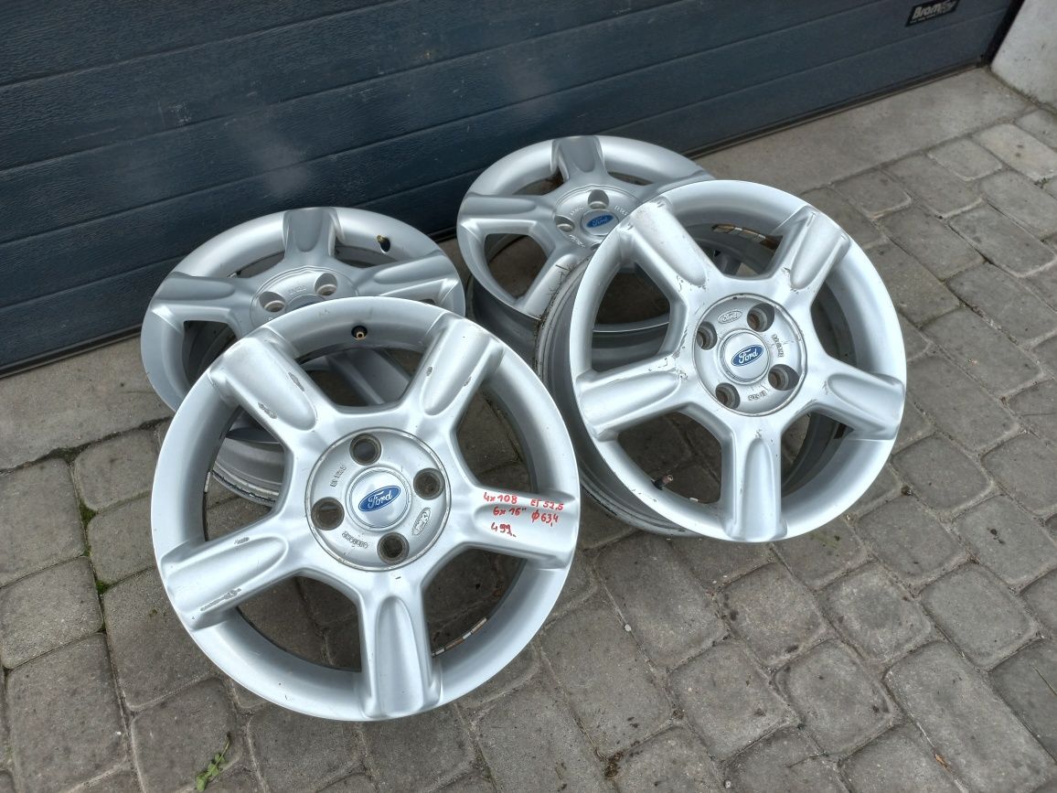 Oryginalne alufelgi Ford 16" 4x108