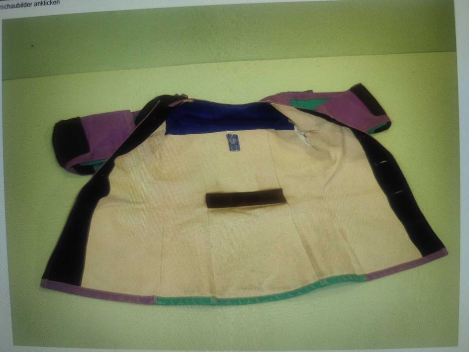 Casaco para tiro desportivo