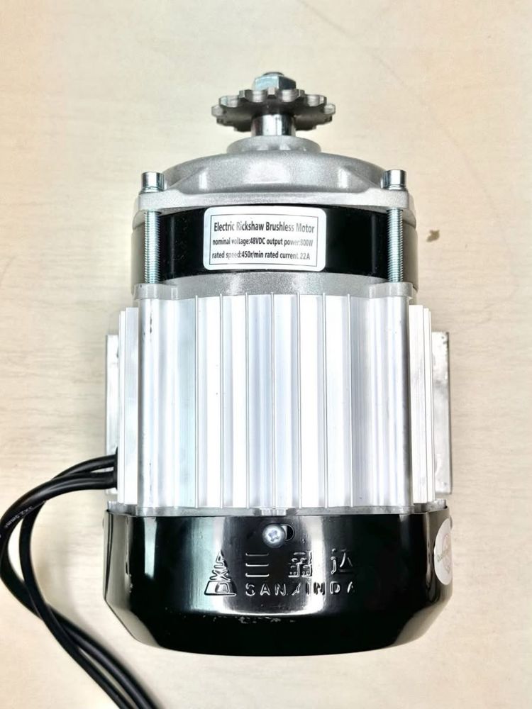 Безщітковий двигун 48V, 800W