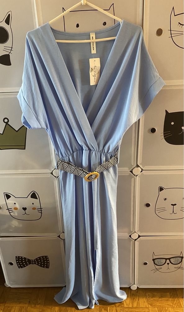 Sukienka nowa baby blue New Collection M/L