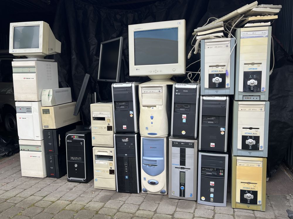 Komputery retro kolekcja całość