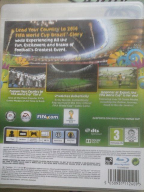 Gra na PS 3. Fifa world Cup Brazil 2014
