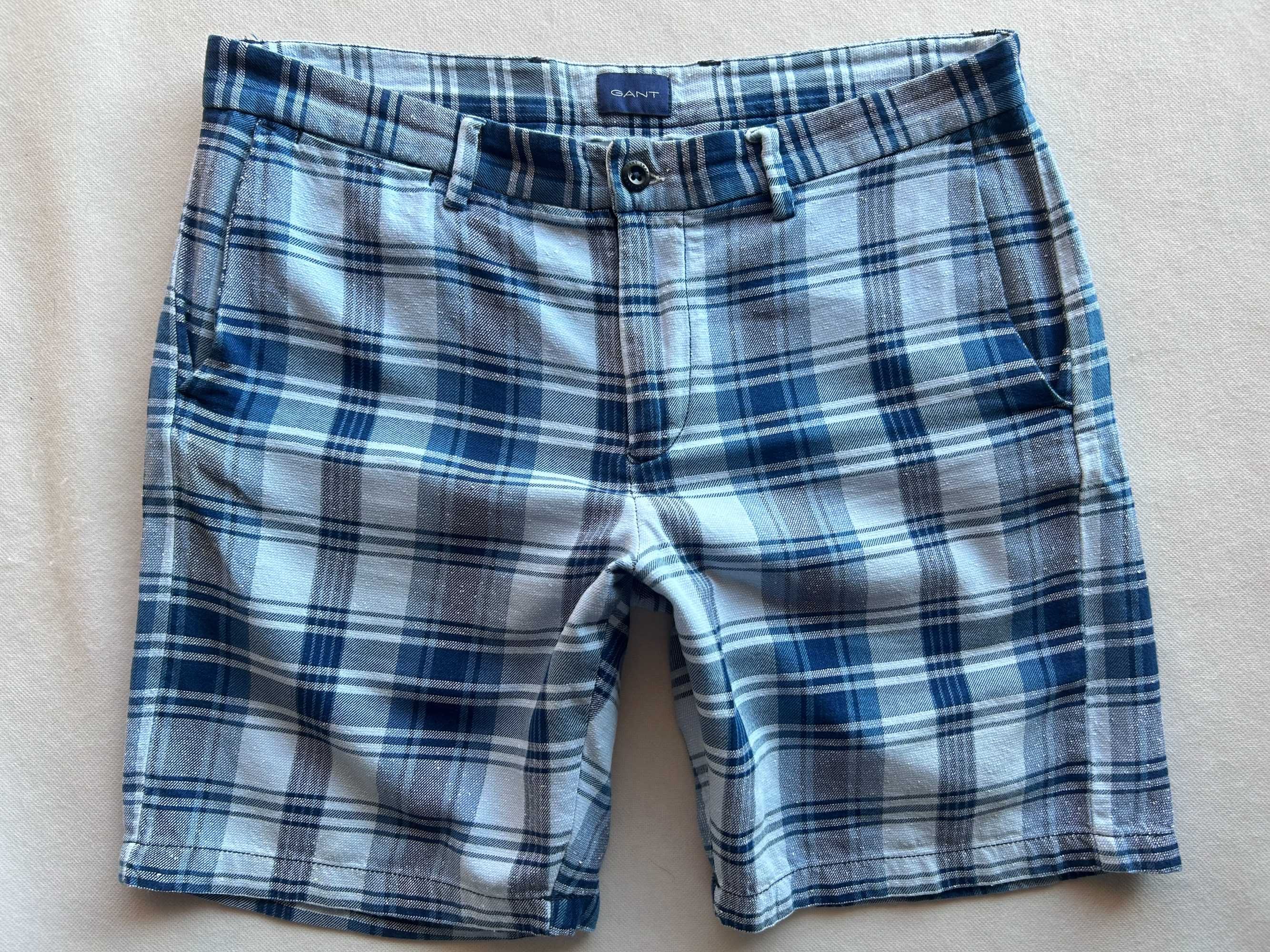 GANT _ Męskie bawełniane spodenki szorty W32 _ Regular Fit
