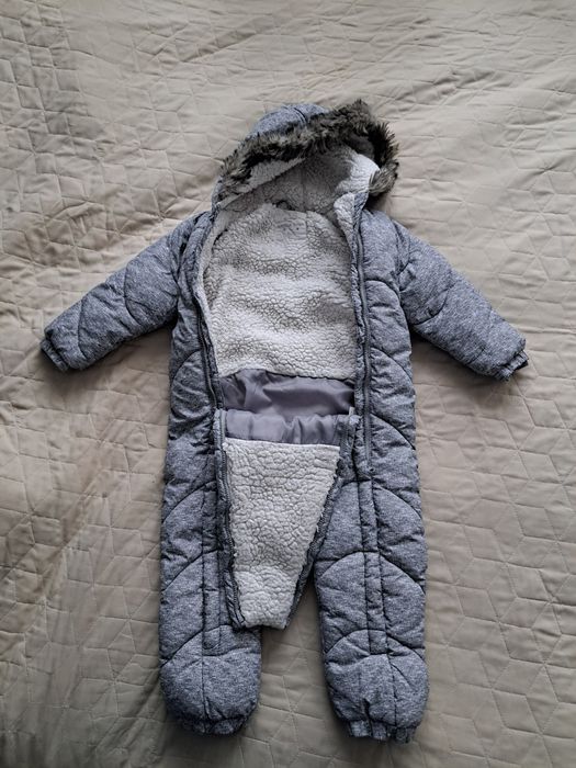 Ciepły kombinezon zimowy unisex 80-86