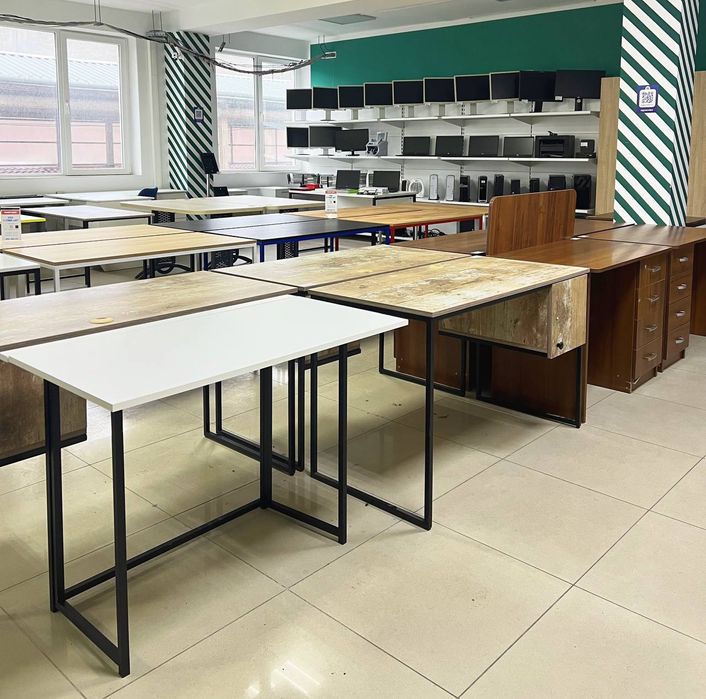 РОЗПРОДАЖ СКЛАДУ МЕБЛІВ,столи,крісла,техніка,тумби,стелажі, комоди